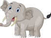 Cute Elephant Vector Art, Icons, and Graphics for Free Download